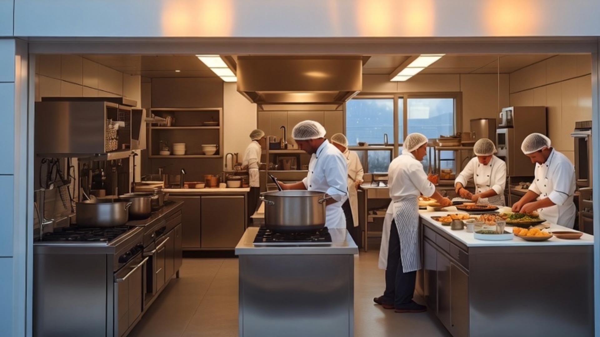 Commercial Stainless Kitchen